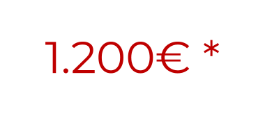 1.200€ *